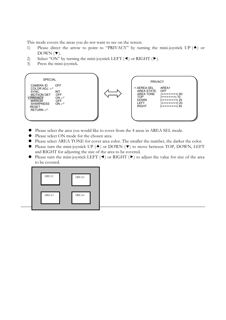 5 privacy | EverFocus ED560 User Manual | Page 42 / 47