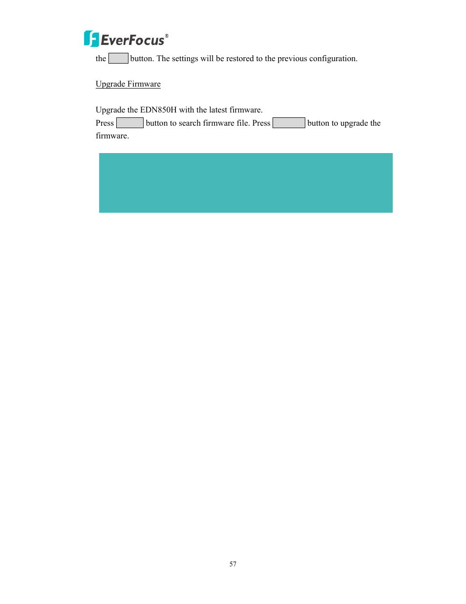EverFocus EAN EDN850H User Manual | Page 57 / 60