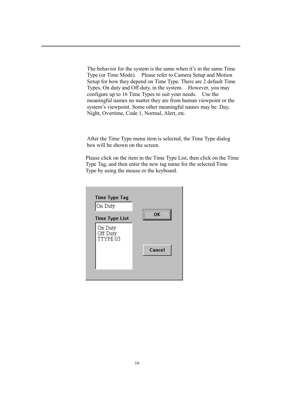 1 time type setup | EverFocus eDR400 User Manual | Page 20 / 61