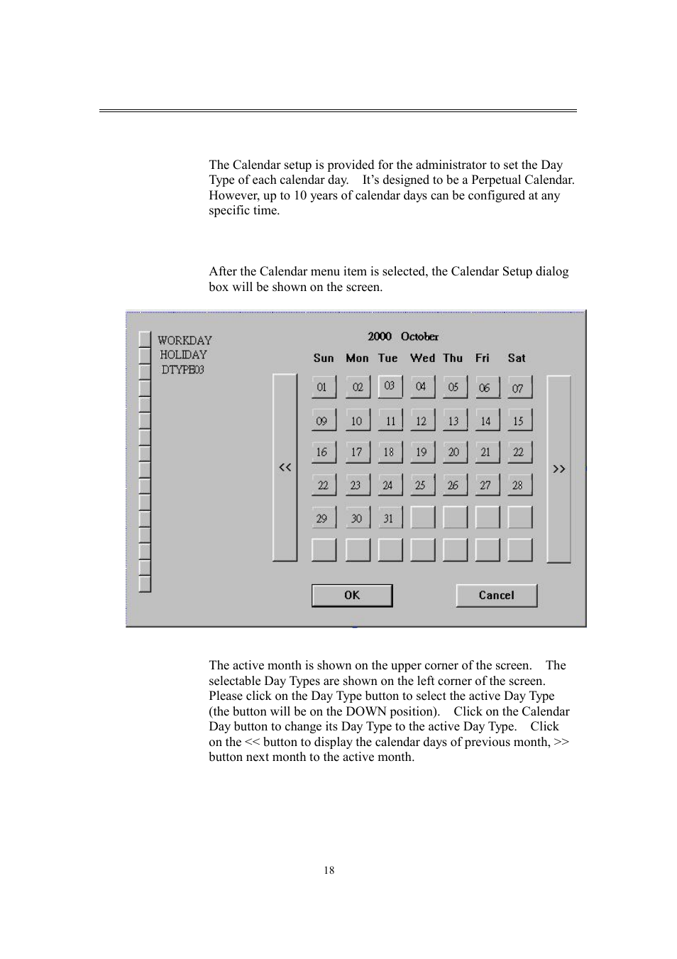3 calendar setup | EverFocus eDR400 User Manual | Page 22 / 61