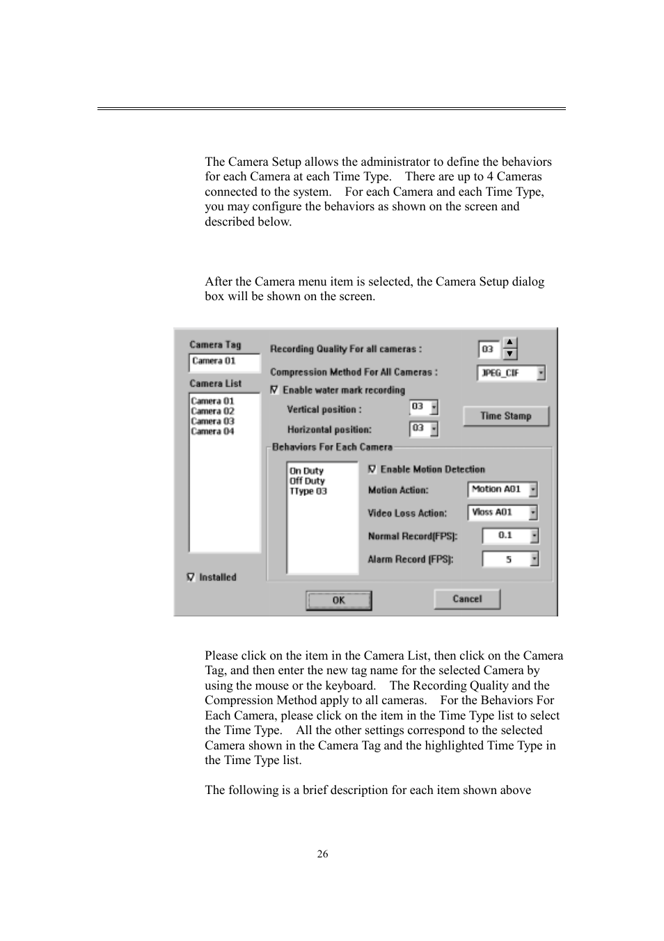 8 camera setup | EverFocus eDR400 User Manual | Page 30 / 61