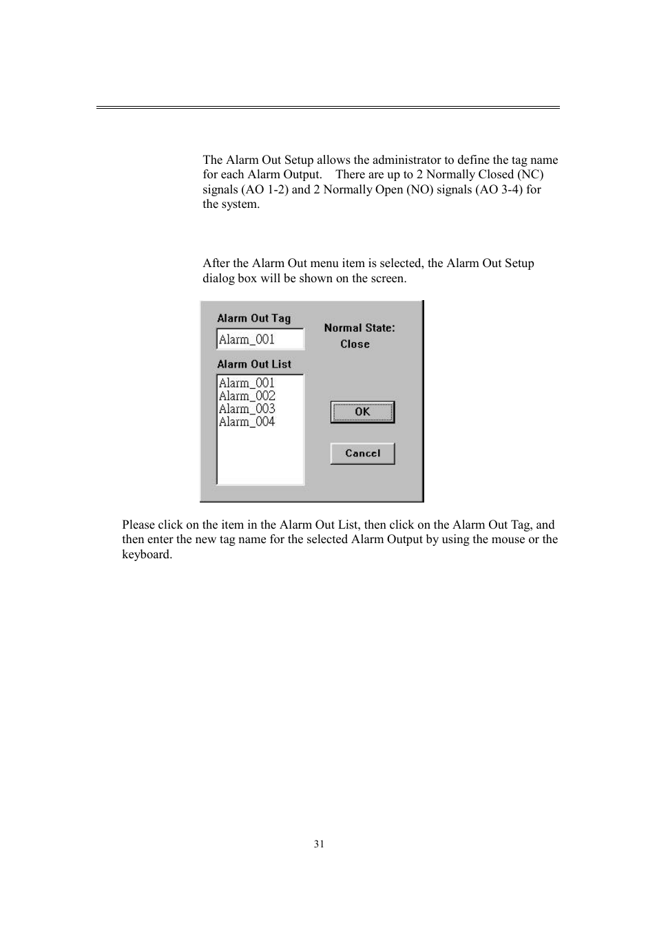 10 alarm out setup | EverFocus eDR400 User Manual | Page 35 / 61