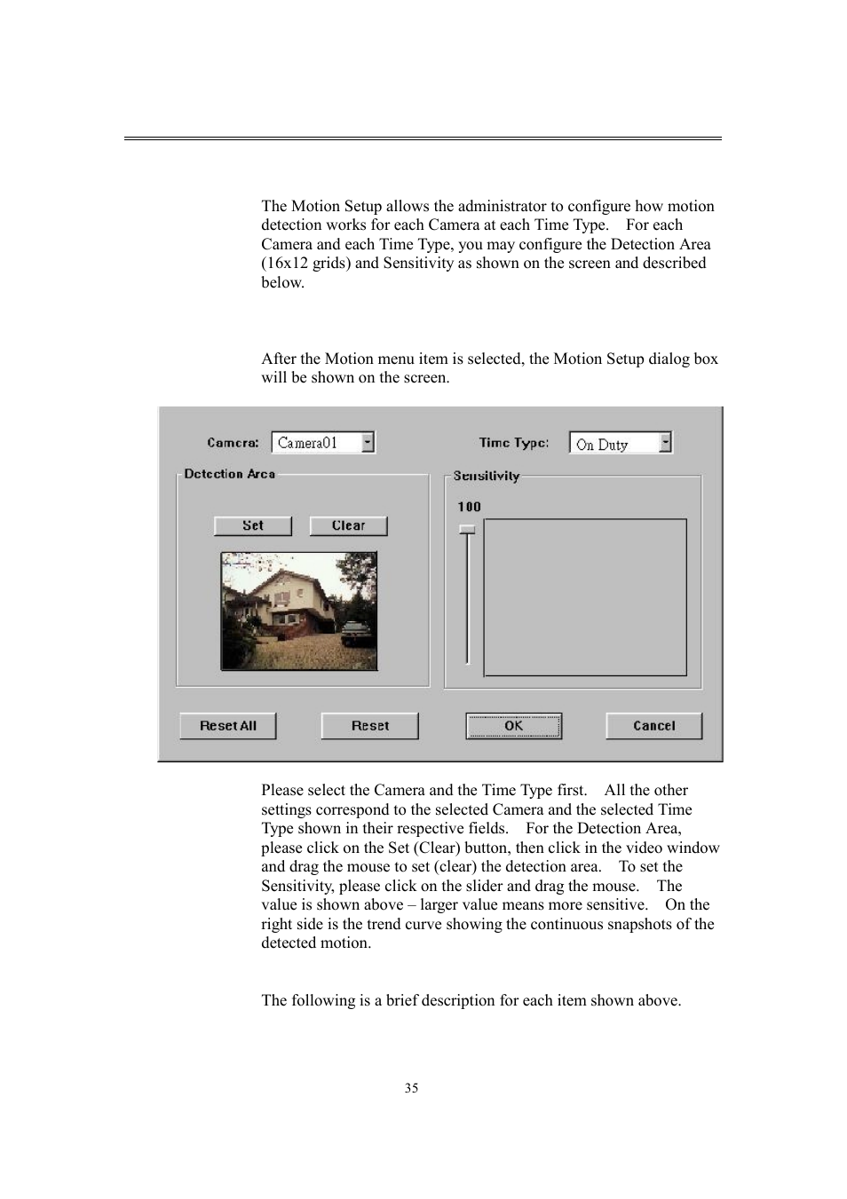 13 motion setup | EverFocus eDR400 User Manual | Page 39 / 61