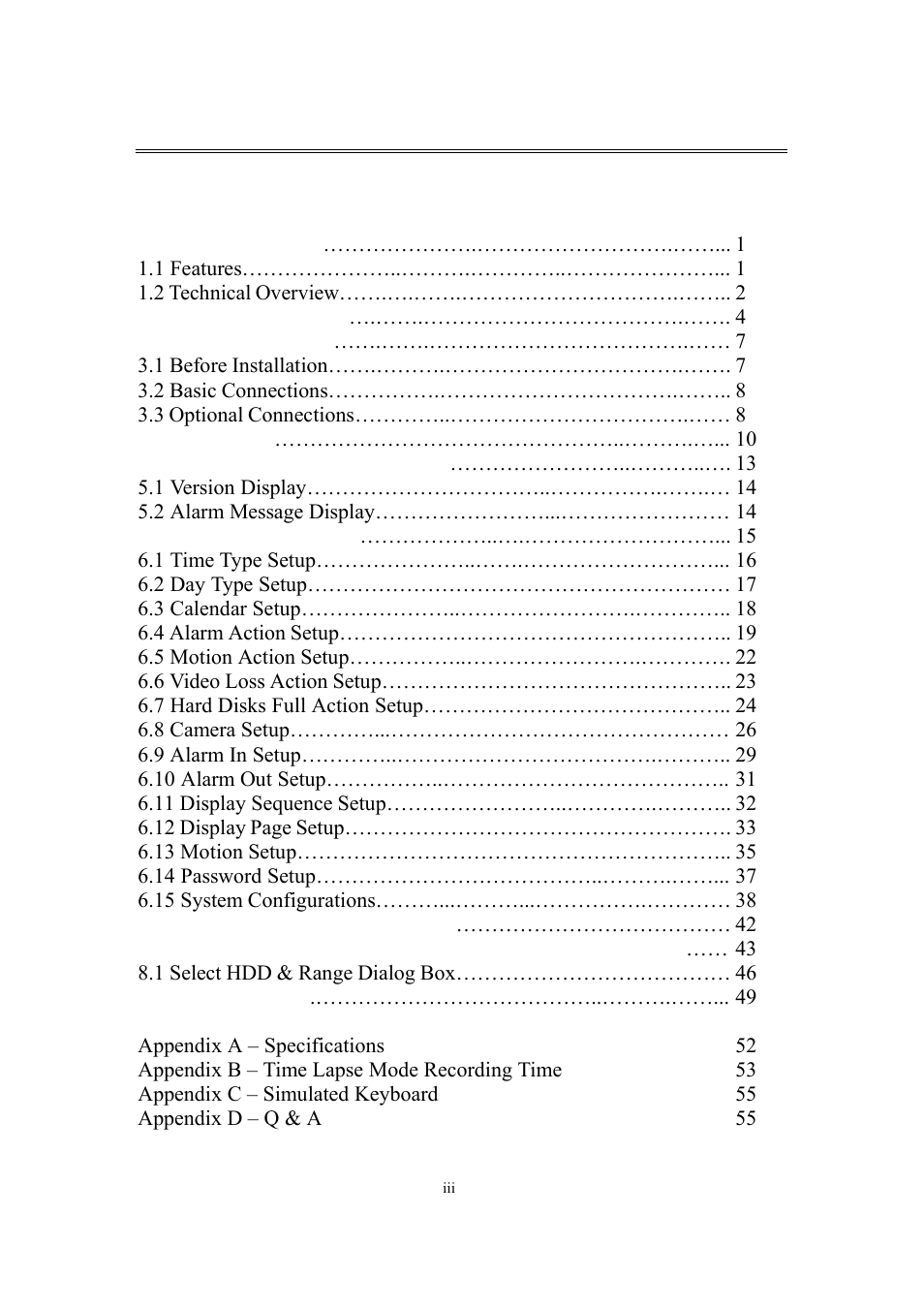 EverFocus eDR400 User Manual | Page 4 / 61