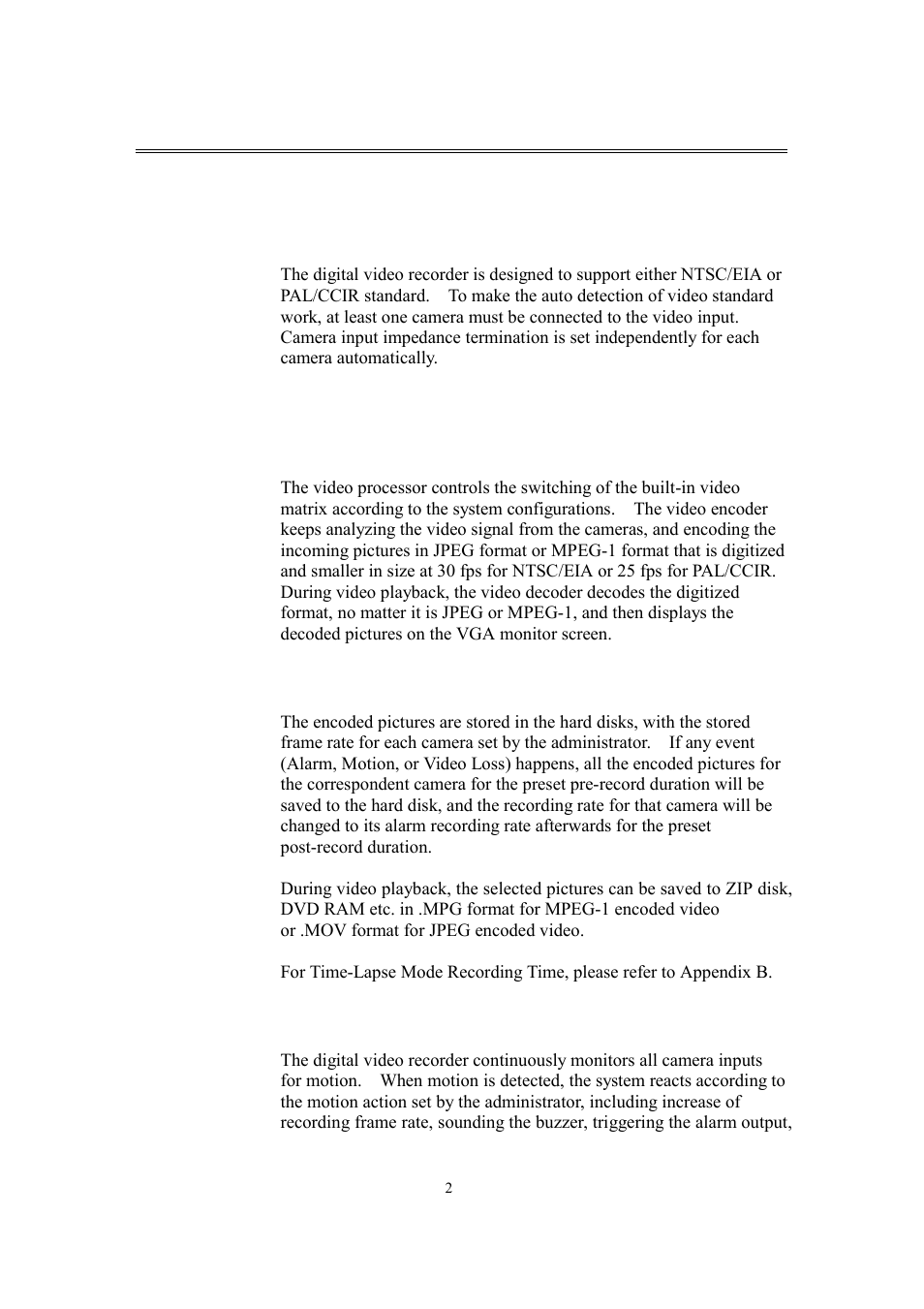 2 technical overview | EverFocus eDR400 User Manual | Page 6 / 61