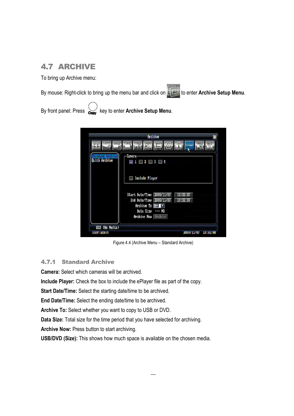 7 archive | EverFocus EDVR 16D1 User Manual | Page 32 / 105