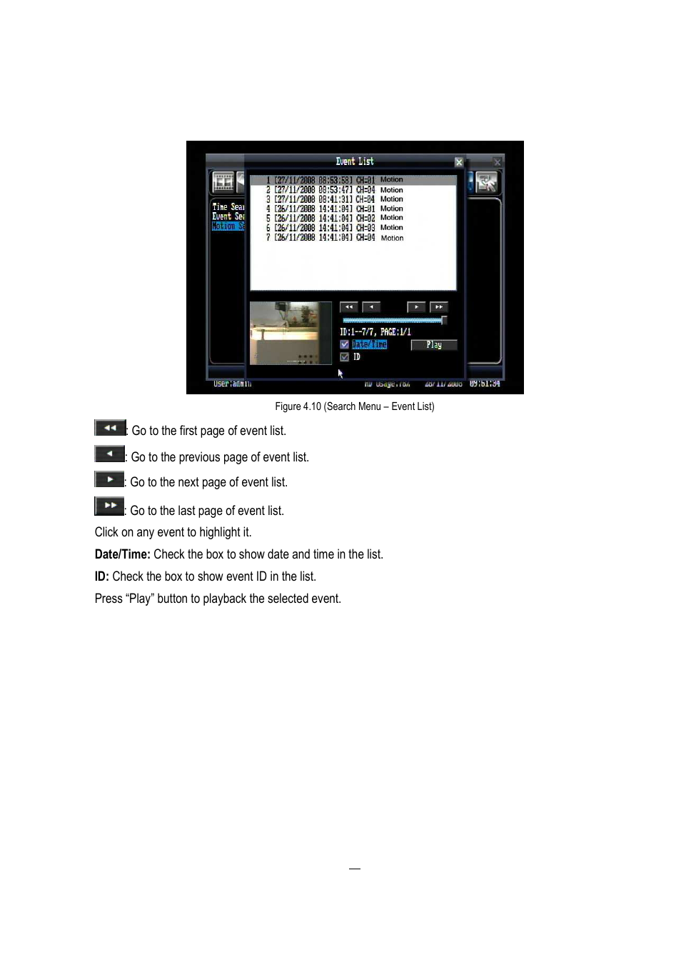 EverFocus EDVR 16D1 User Manual | Page 37 / 105