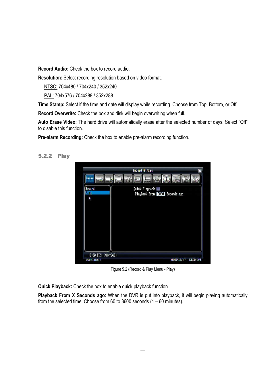 EverFocus EDVR 16D1 User Manual | Page 40 / 105