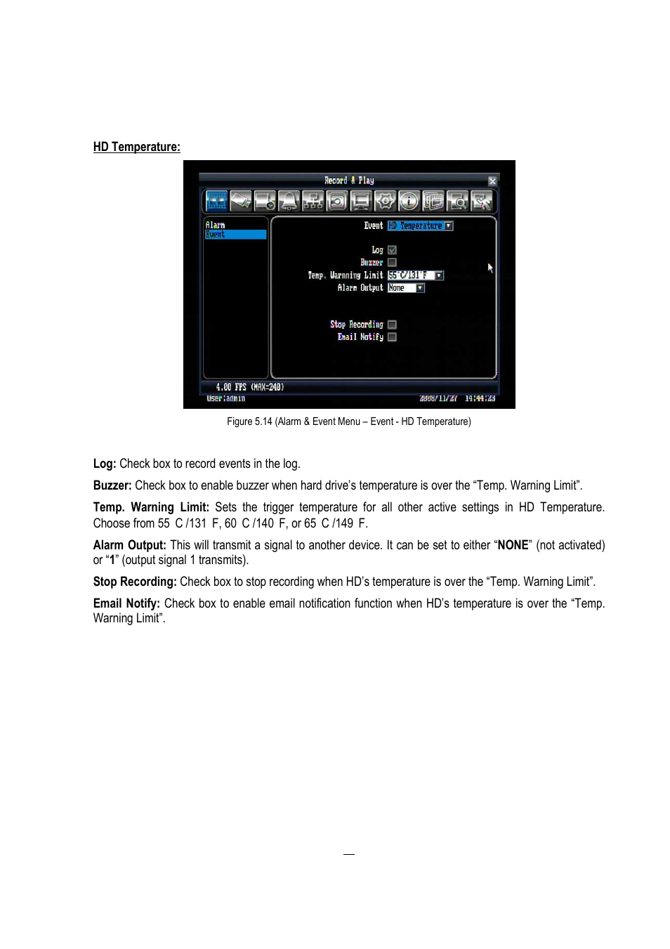 EverFocus EDVR 16D1 User Manual | Page 52 / 105