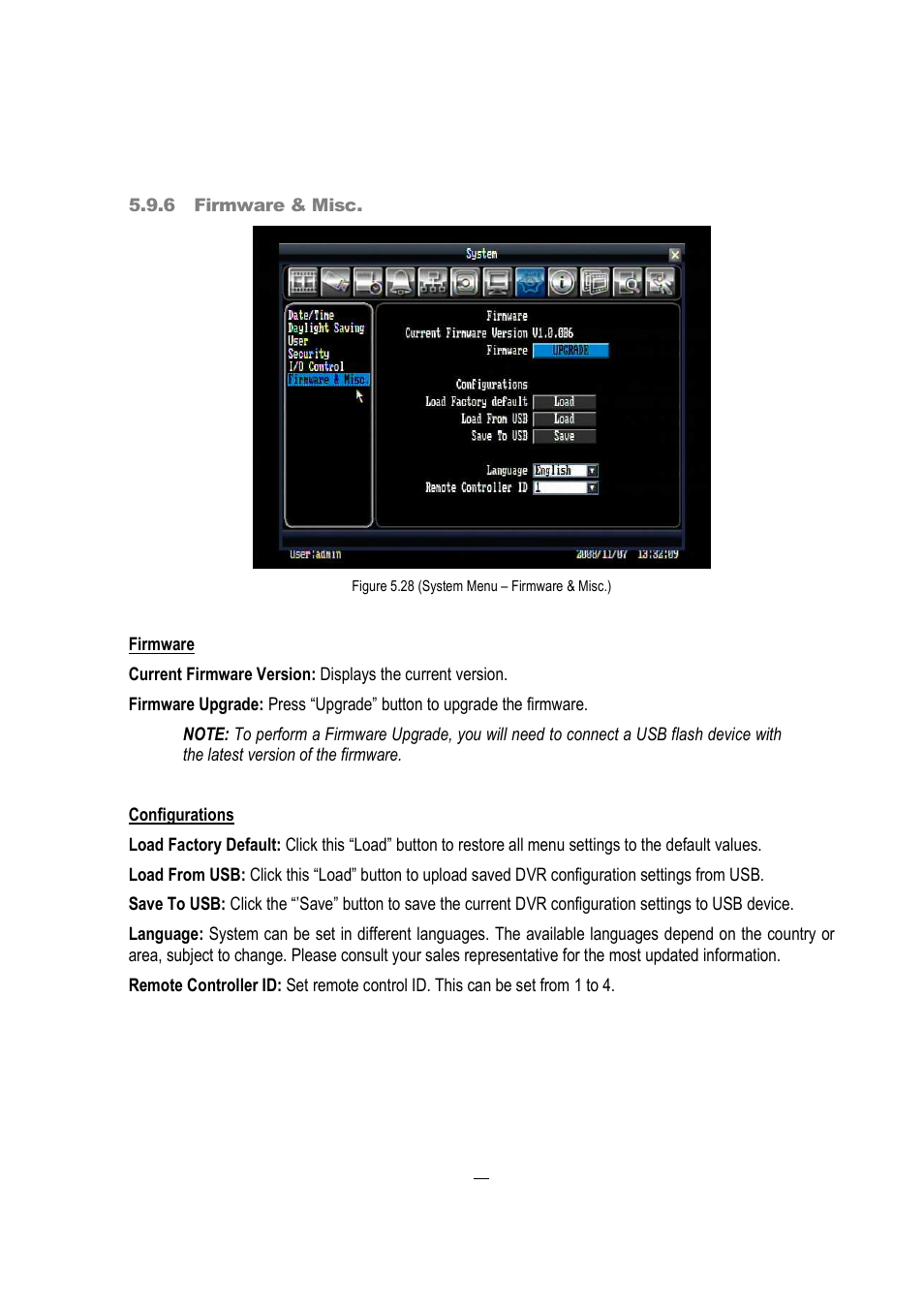 EverFocus EDVR 16D1 User Manual | Page 66 / 105