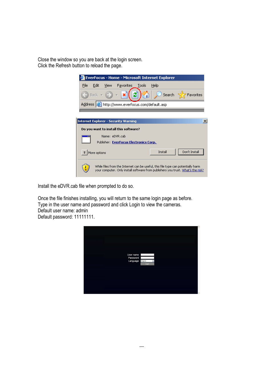EverFocus EDVR 16D1 User Manual | Page 75 / 105