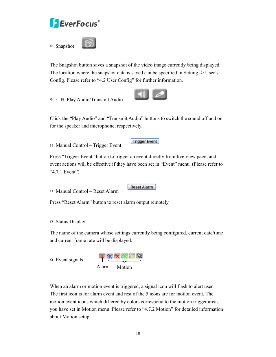 EverFocus EAN850A User Manual | Page 10 / 60
