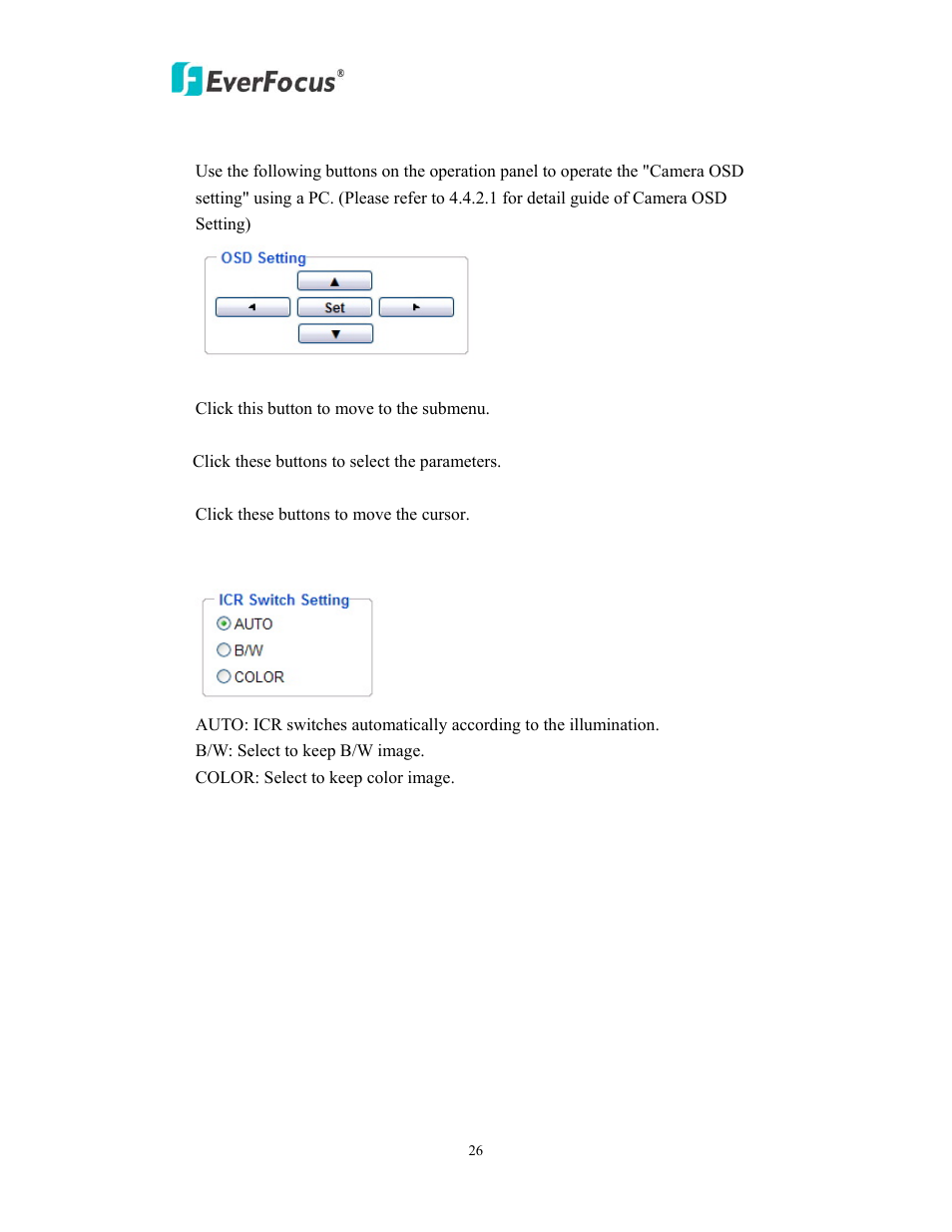 EverFocus EAN850A User Manual | Page 26 / 60
