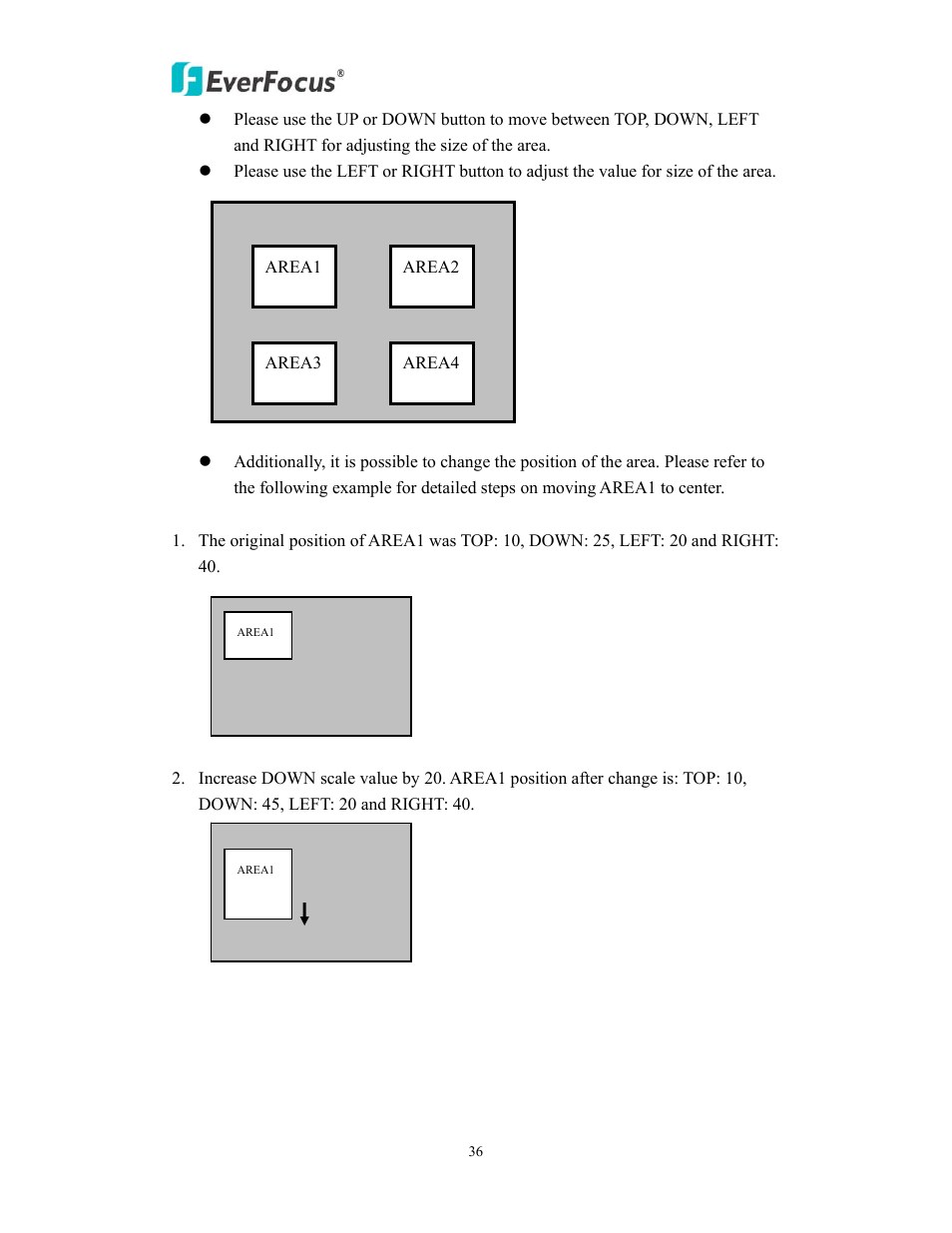 EverFocus EAN850A User Manual | Page 36 / 60