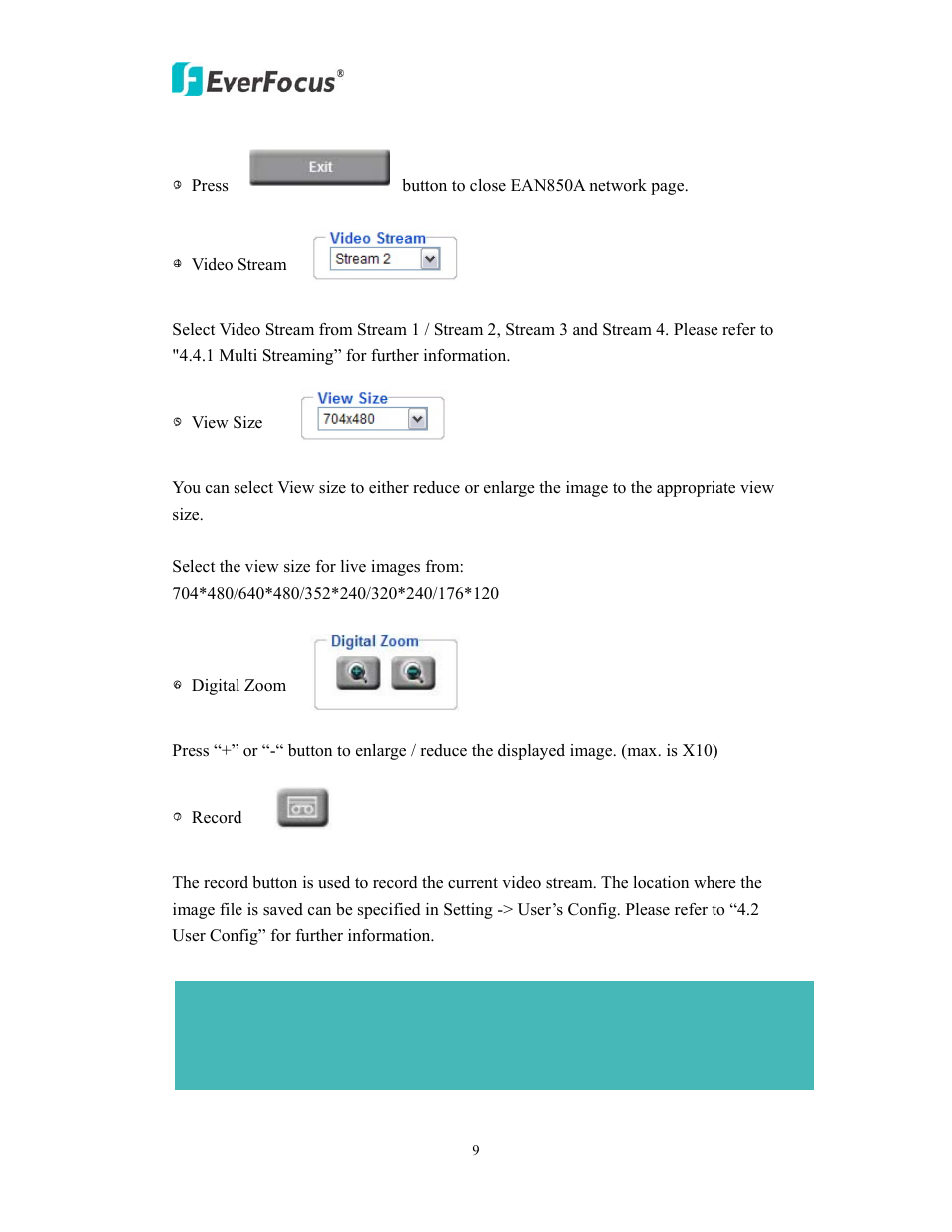 EverFocus EAN850A User Manual | Page 9 / 60
