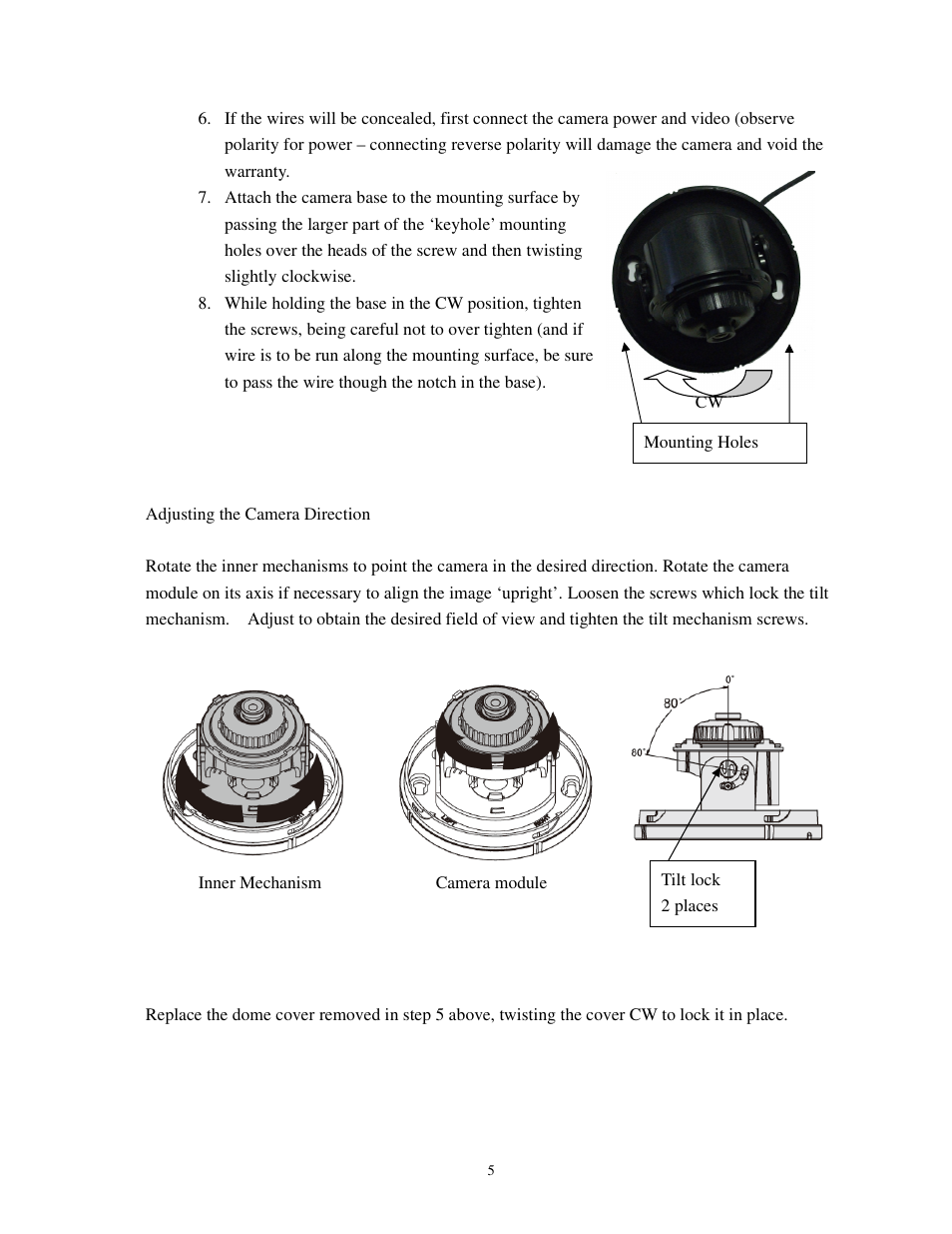 EverFocus ED700 User Manual | Page 6 / 7