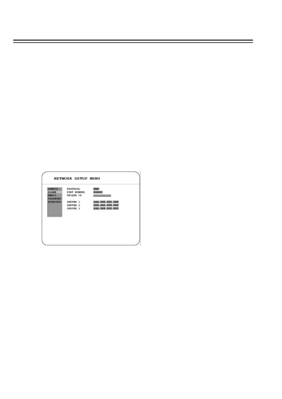 2 alarm (reserved) | EverFocus 410H User Manual | Page 47 / 84