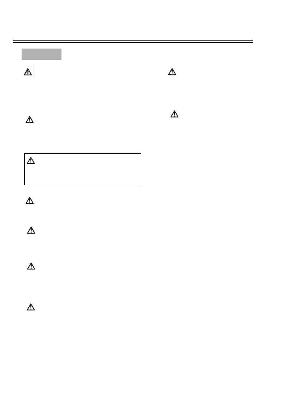 Safety precautions | EverFocus 410H User Manual | Page 6 / 84