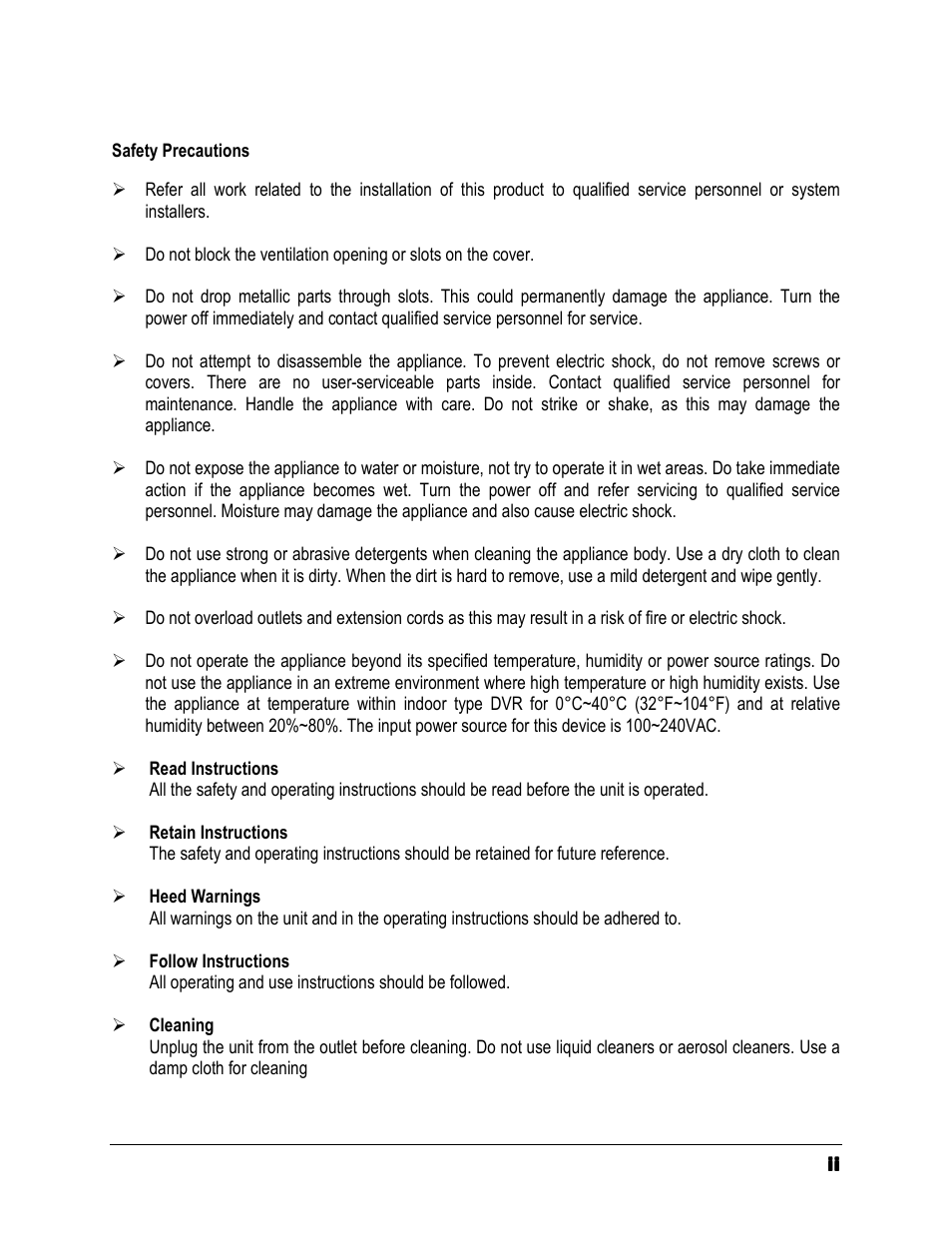 EverFocus ECOR264-4D1 User Manual | Page 3 / 128