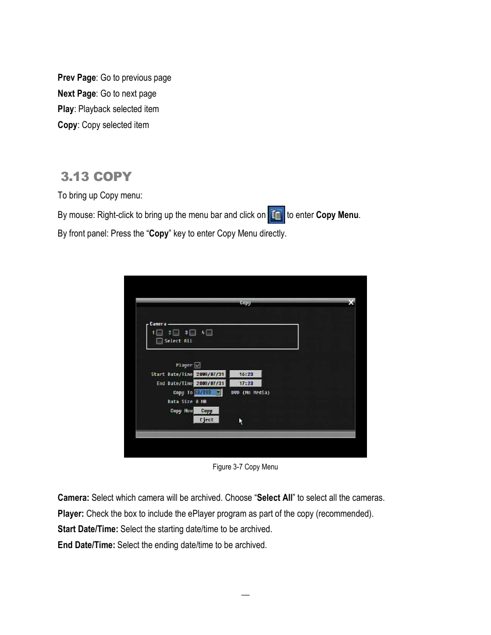 13 copy | EverFocus ECOR264-4D1 User Manual | Page 38 / 128