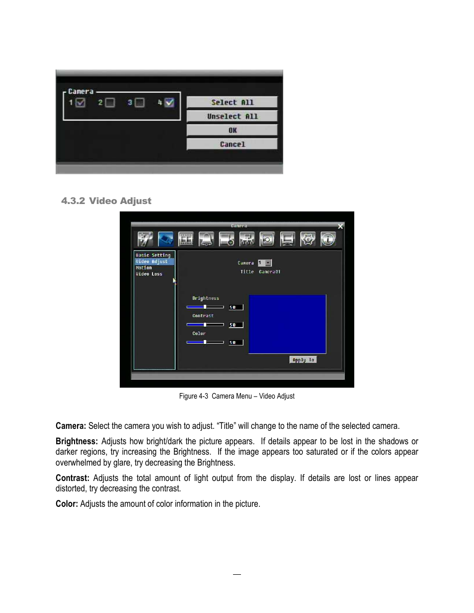 EverFocus ECOR264-4D1 User Manual | Page 45 / 128