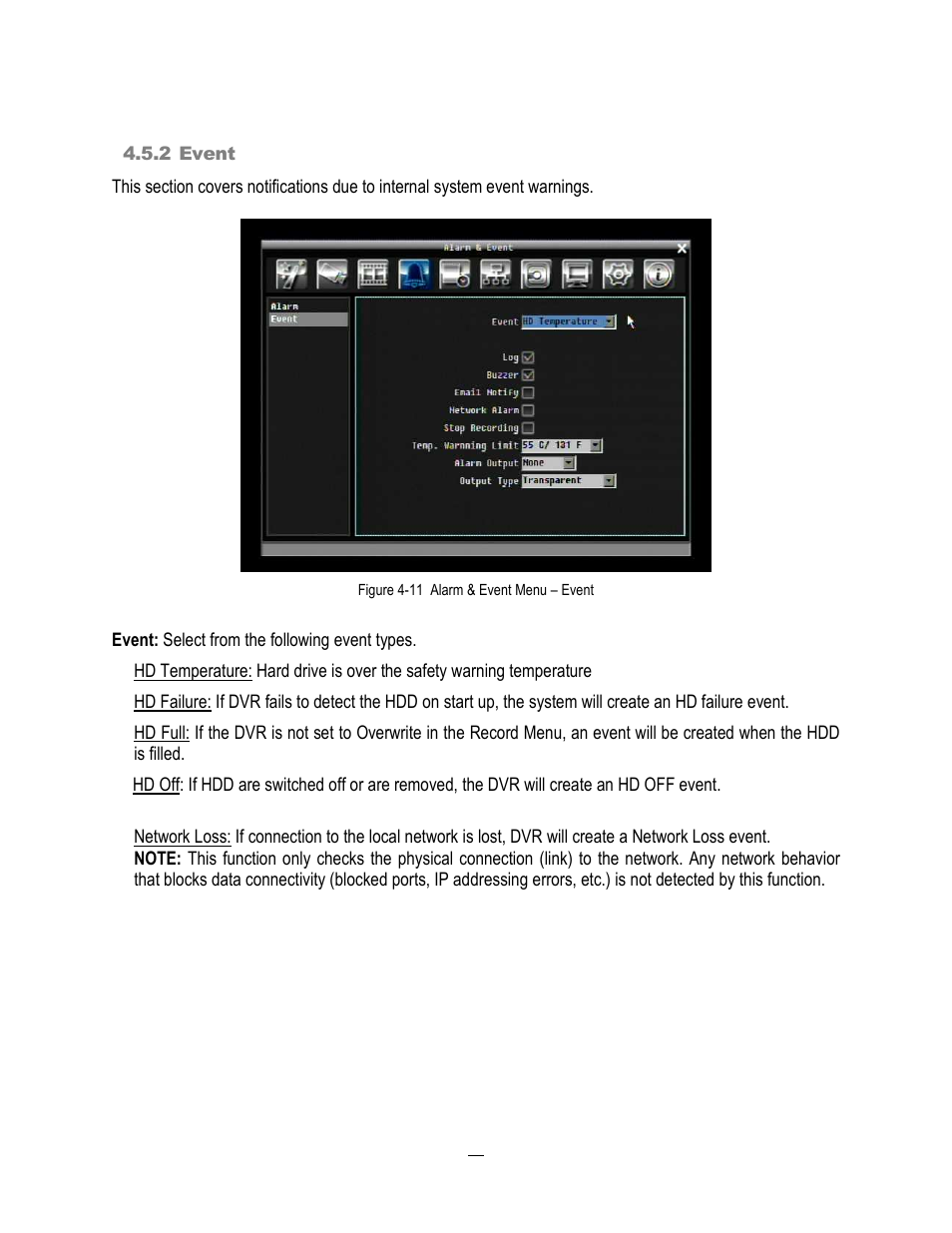 EverFocus ECOR264-4D1 User Manual | Page 55 / 128