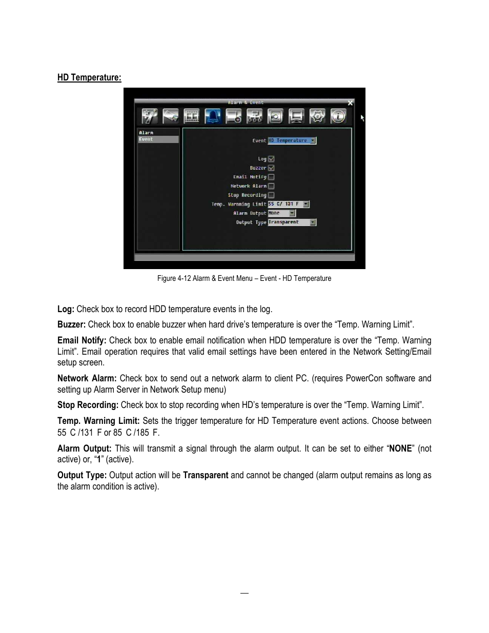 EverFocus ECOR264-4D1 User Manual | Page 56 / 128