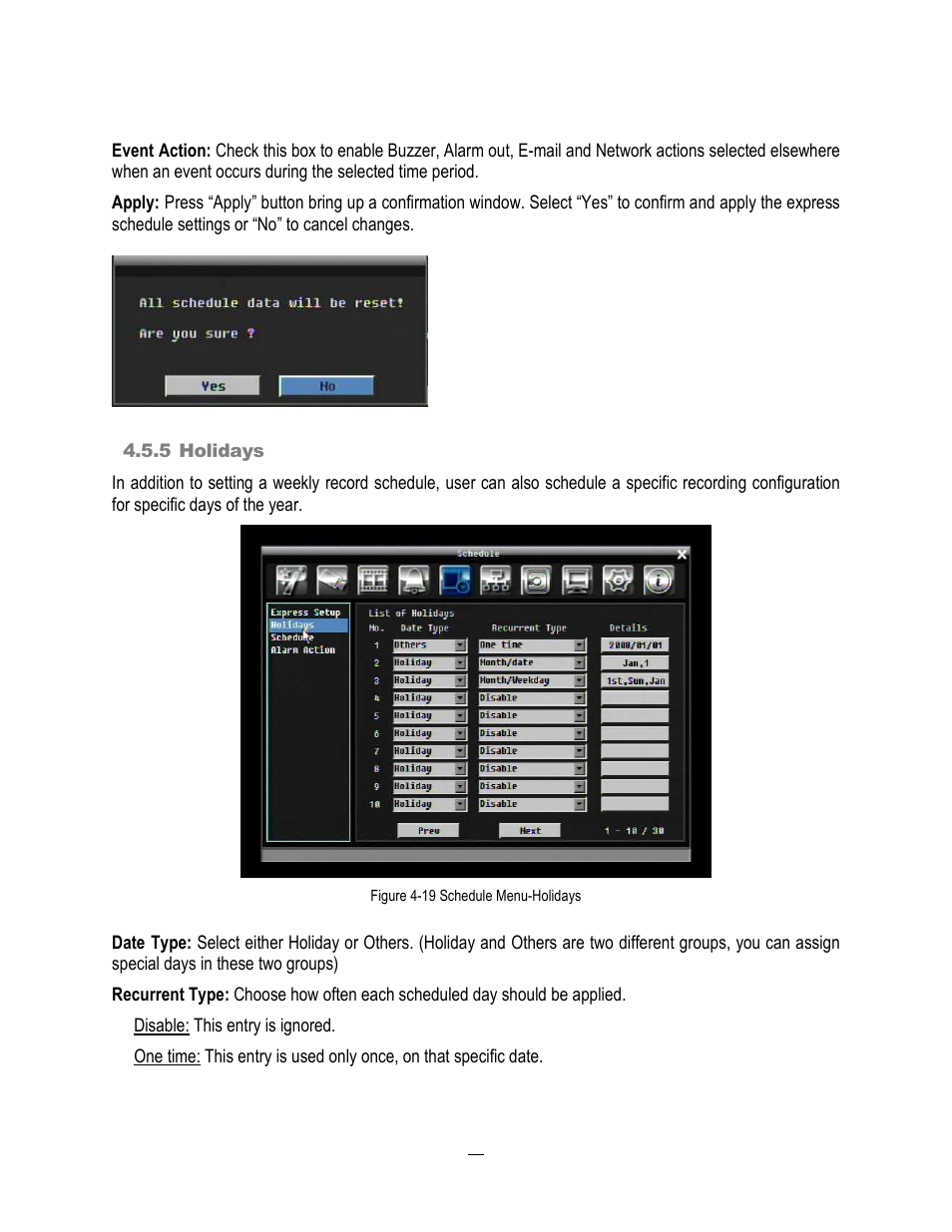 EverFocus ECOR264-4D1 User Manual | Page 63 / 128