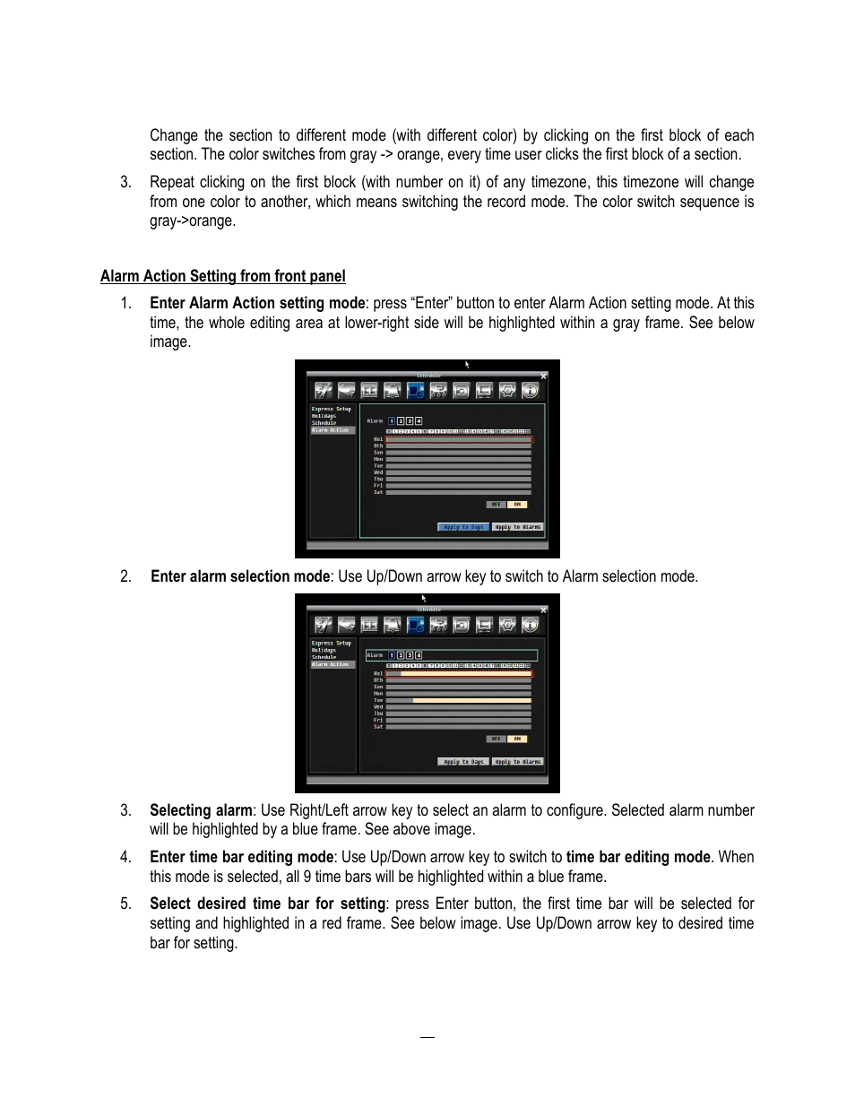 EverFocus ECOR264-4D1 User Manual | Page 70 / 128