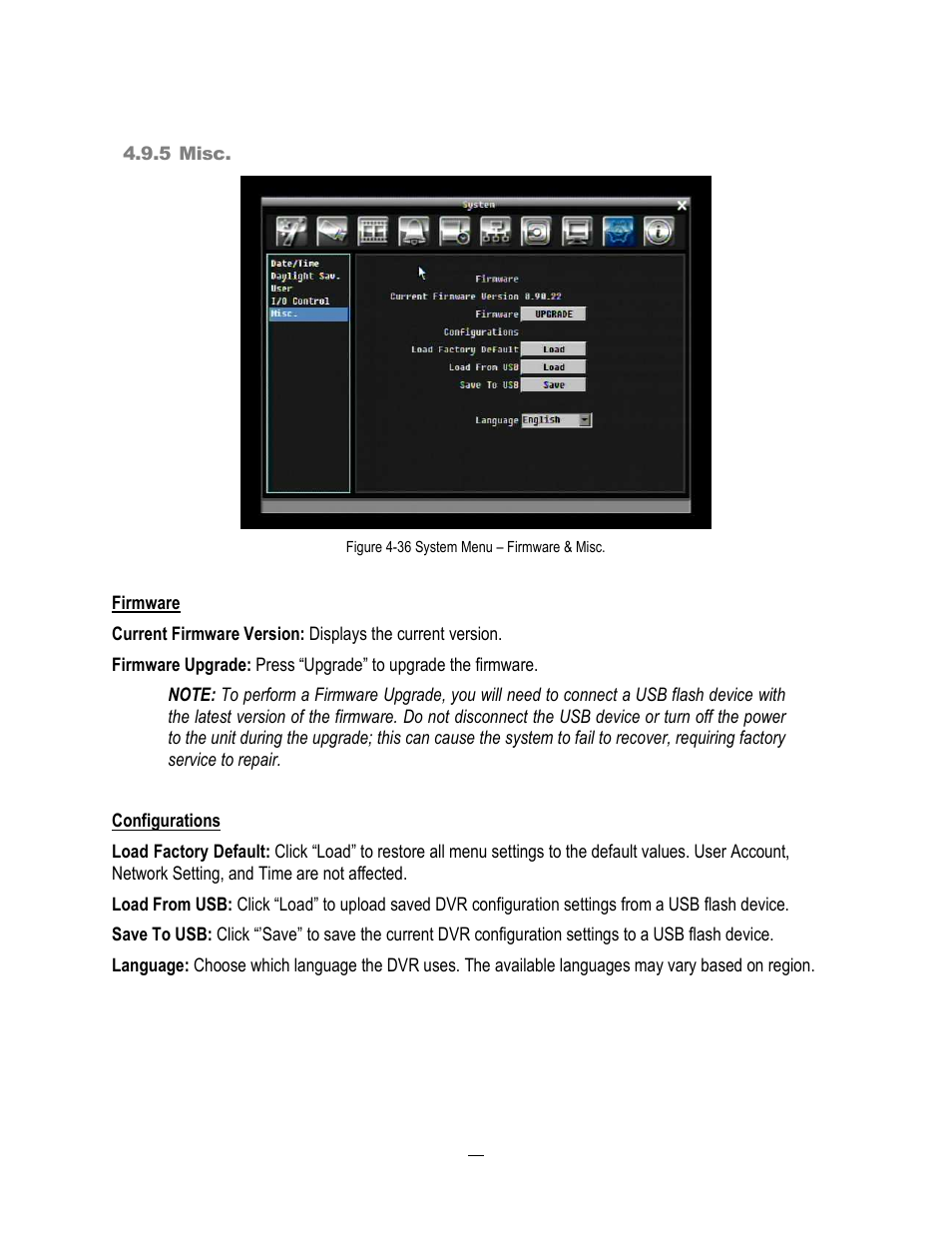 EverFocus ECOR264-4D1 User Manual | Page 88 / 128