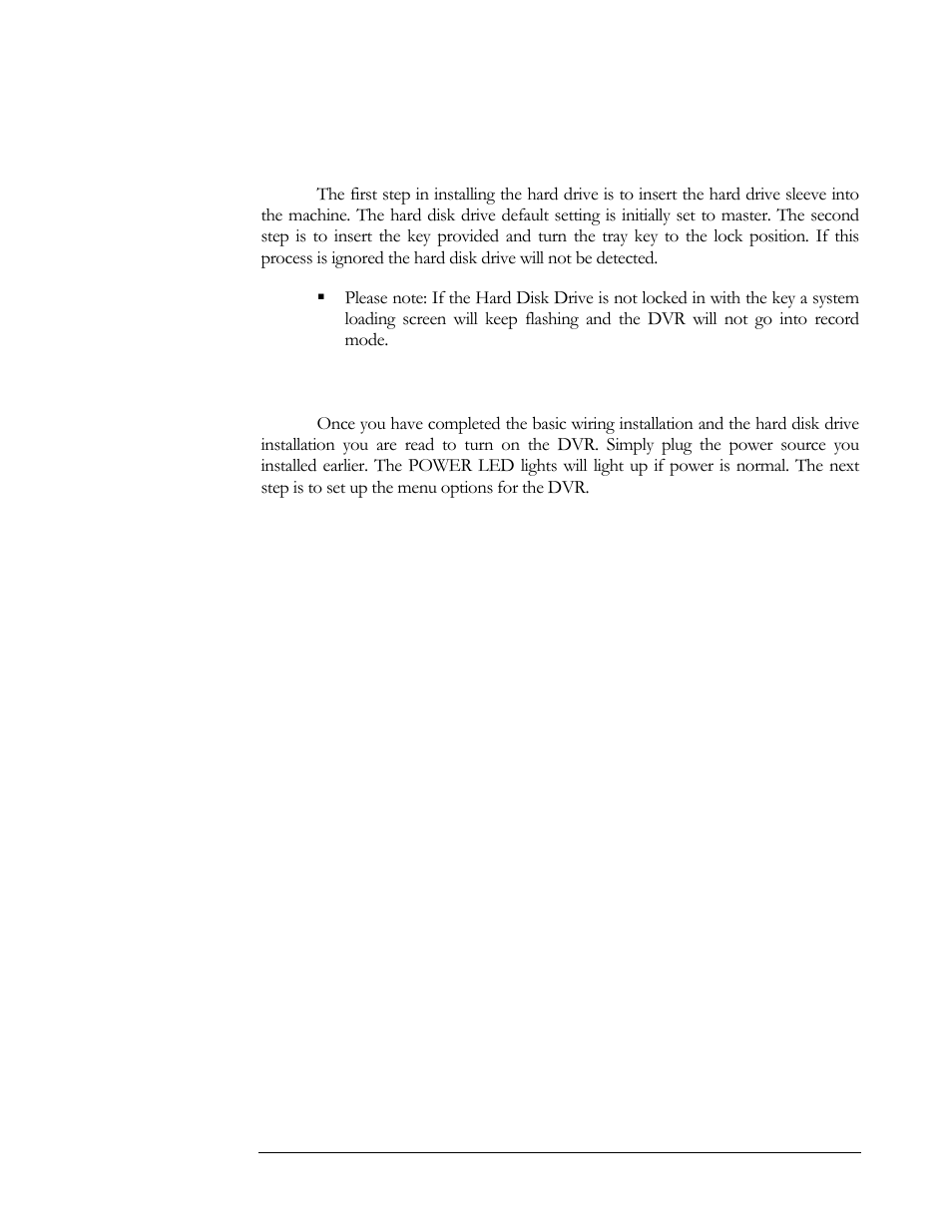 Hard disk drive installation, Final install process | EverFocus EDSR400H User Manual | Page 14 / 107