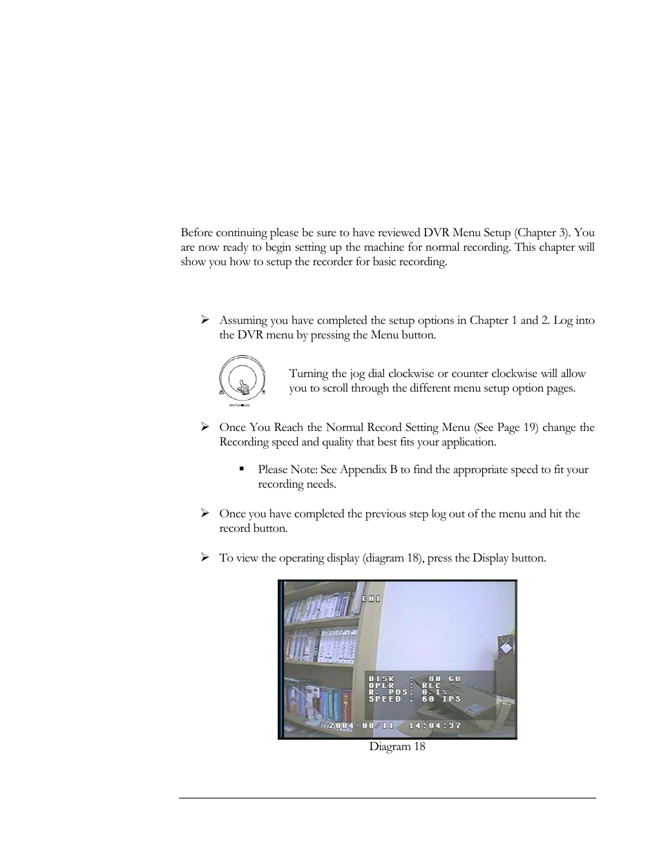 Recording overview, Chapter | EverFocus EDSR400H User Manual | Page 44 / 107