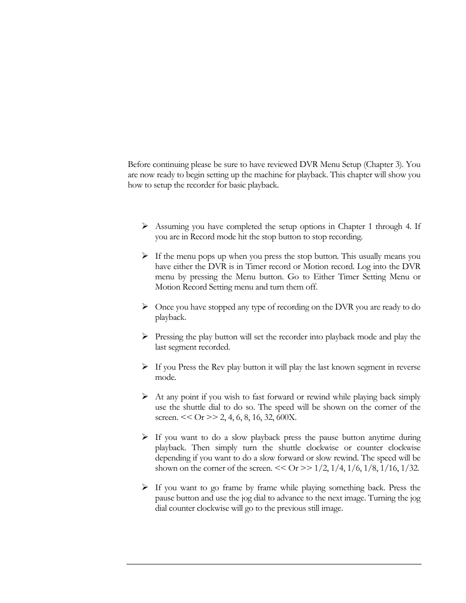 Playback overview, Chapter | EverFocus EDSR400H User Manual | Page 49 / 107