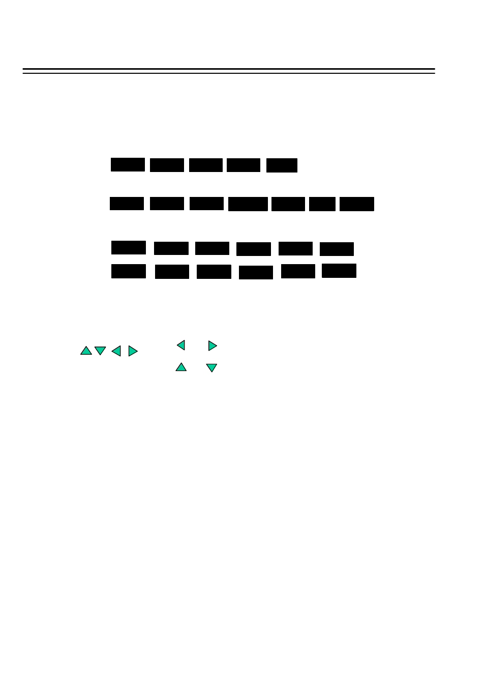 Or to move the cursor to the left or right, Or to change the value | EverFocus EDSR400M User Manual | Page 30 / 72