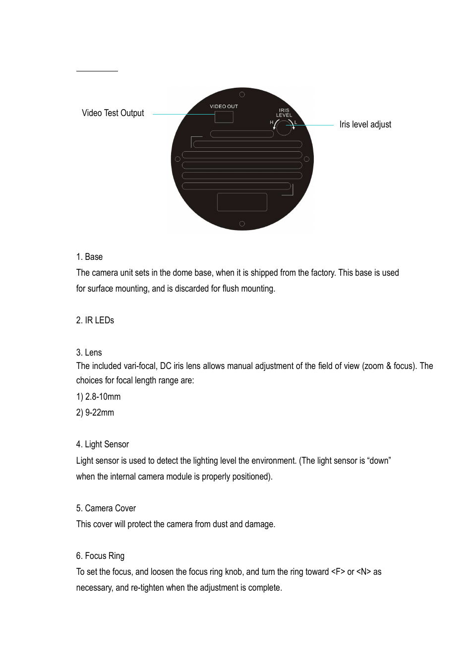 EverFocus ED335 User Manual | Page 6 / 18