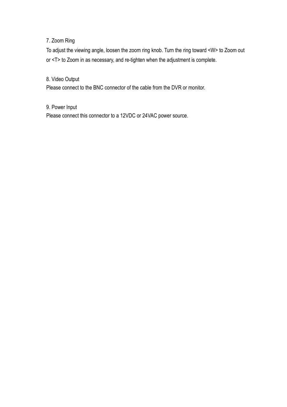 EverFocus ED335 User Manual | Page 7 / 18