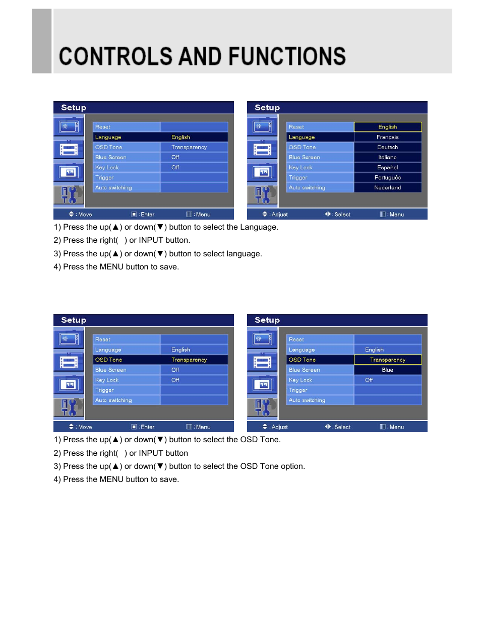 EverFocus TFT-LCD MONITOR EN-75084C User Manual | Page 23 / 40