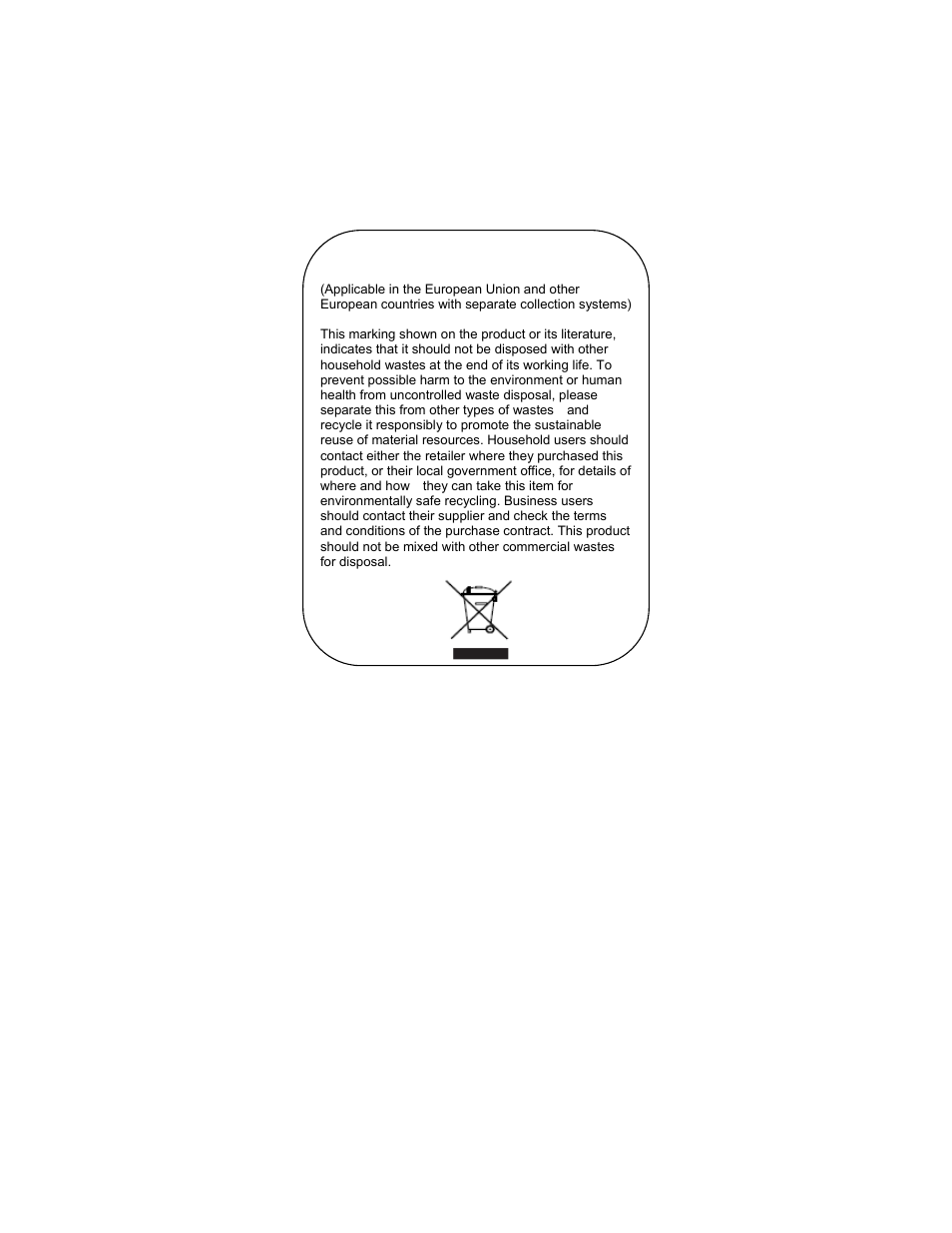 Weee symbols | EverFocus TFT-LCD MONITOR EN-75084C User Manual | Page 39 / 40