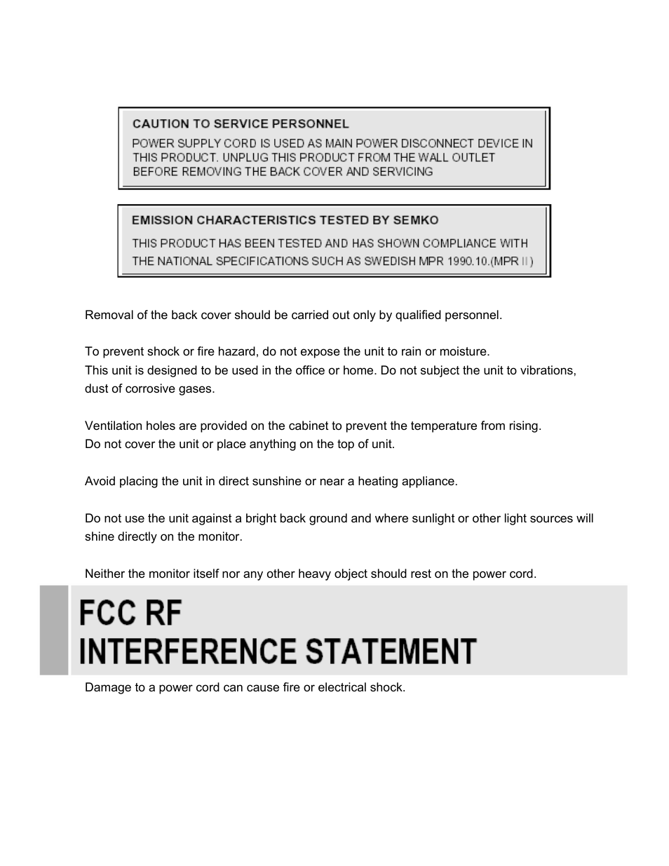 EverFocus TFT-LCD MONITOR EN-75084C User Manual | Page 7 / 40