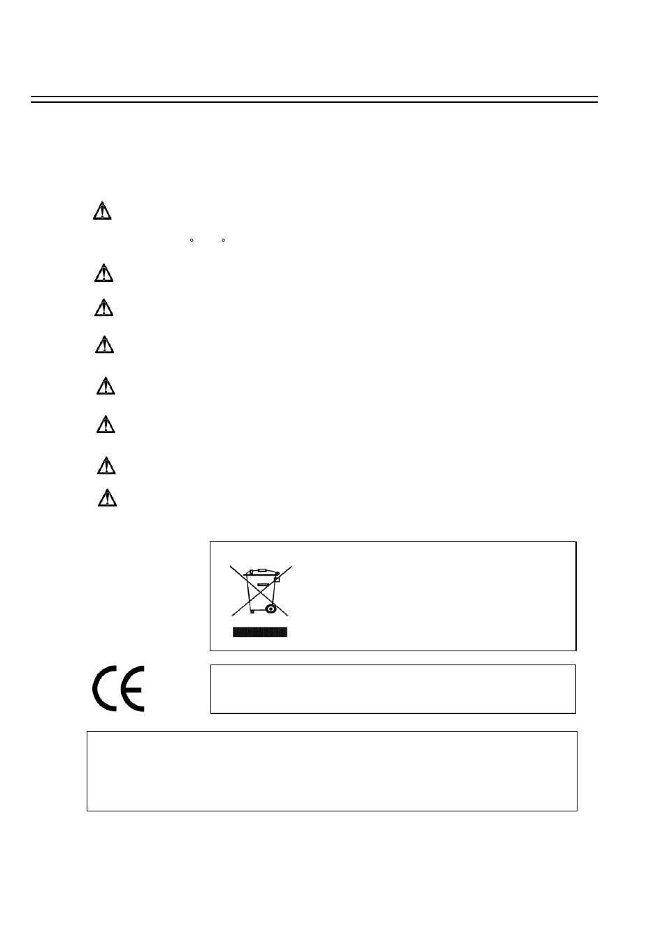 Safety warnings | EverFocus EDR-1640 User Manual | Page 2 / 83