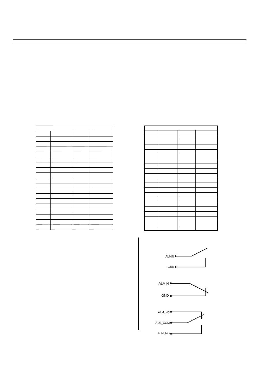 6 alarm input / output installation, No contact alarm input connection: descriptions | EverFocus EDR-1640 User Manual | Page 24 / 83