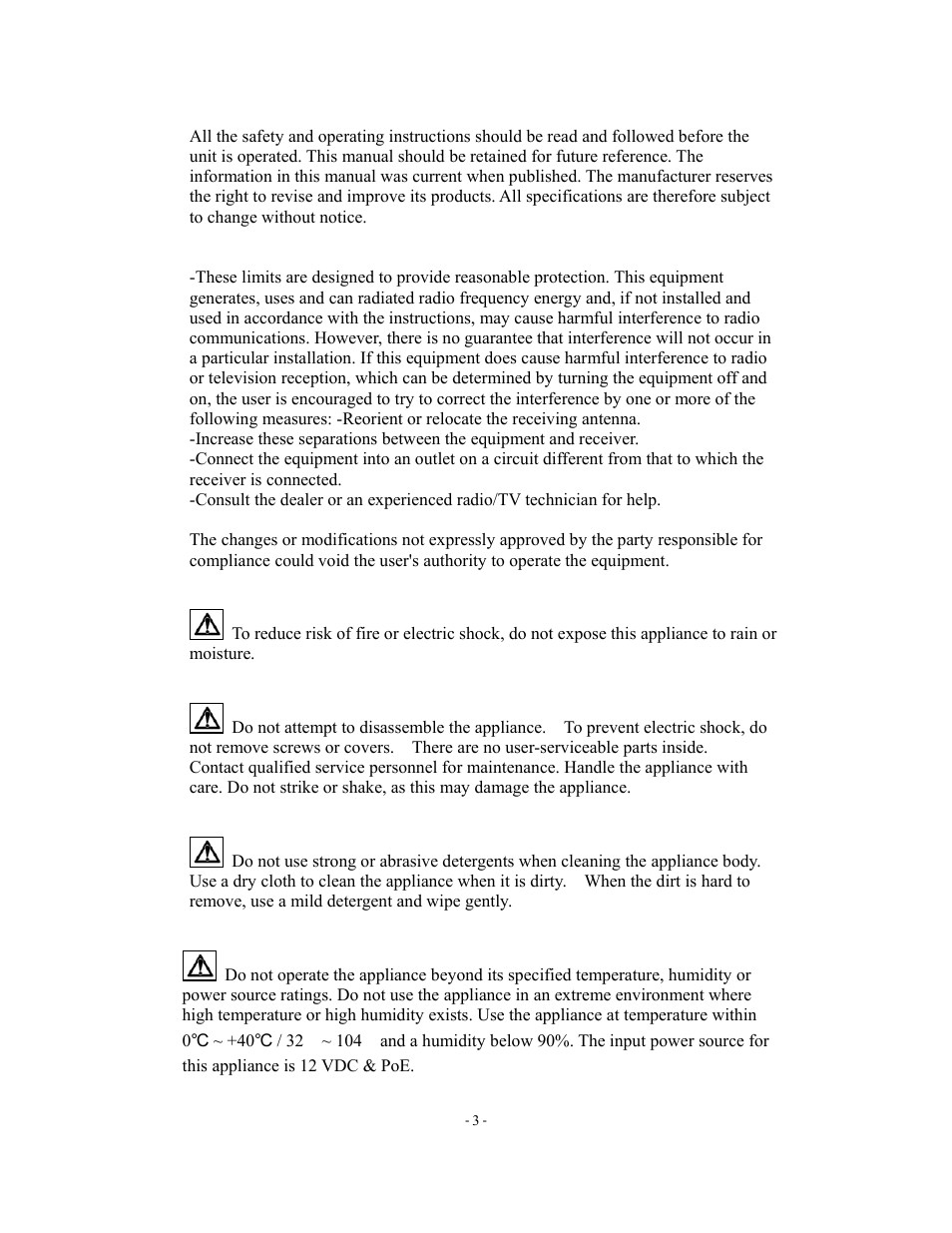 EverFocus EDN800 User Manual | Page 3 / 43