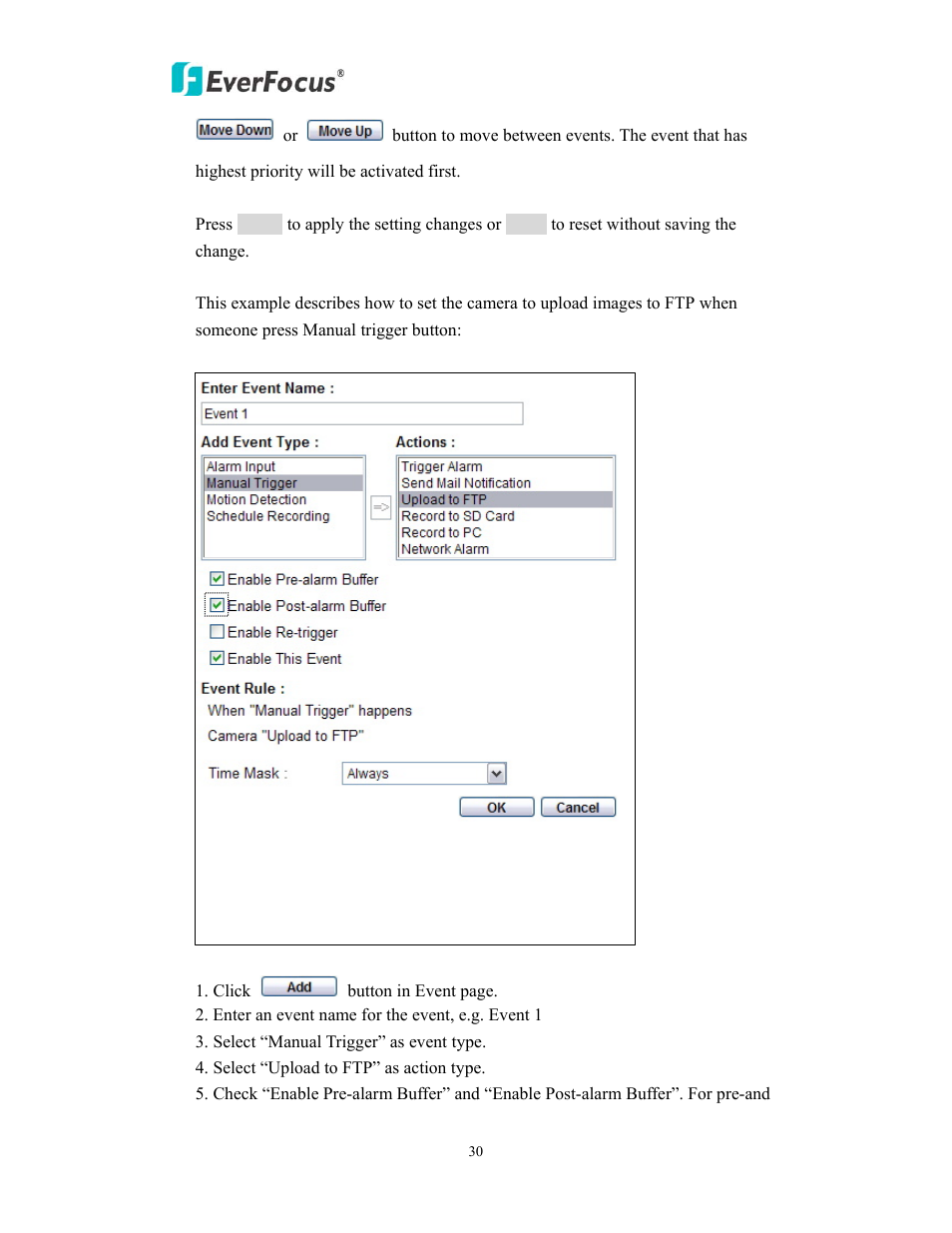 EverFocus EDN800 User Manual | Page 30 / 43