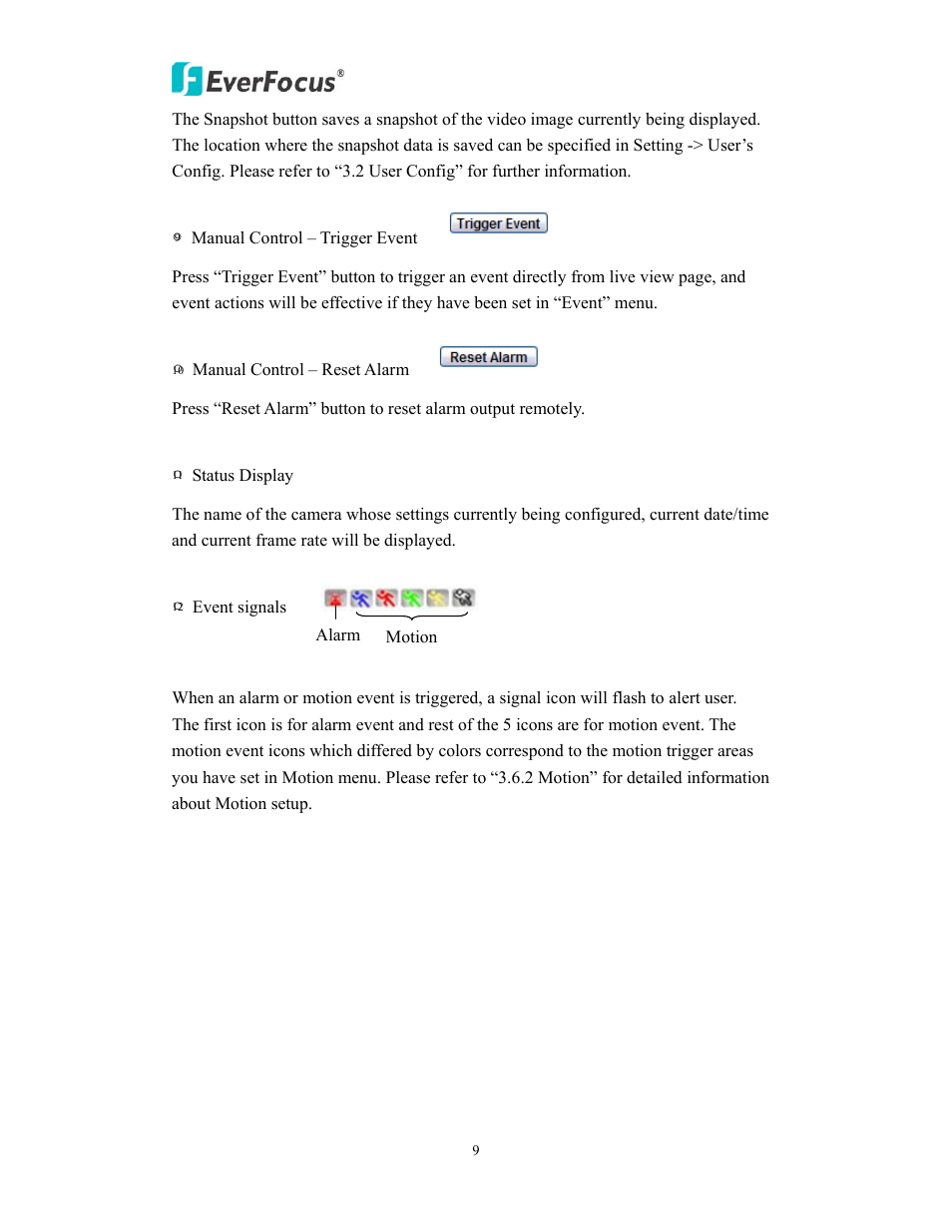 EverFocus EDN800 User Manual | Page 9 / 43