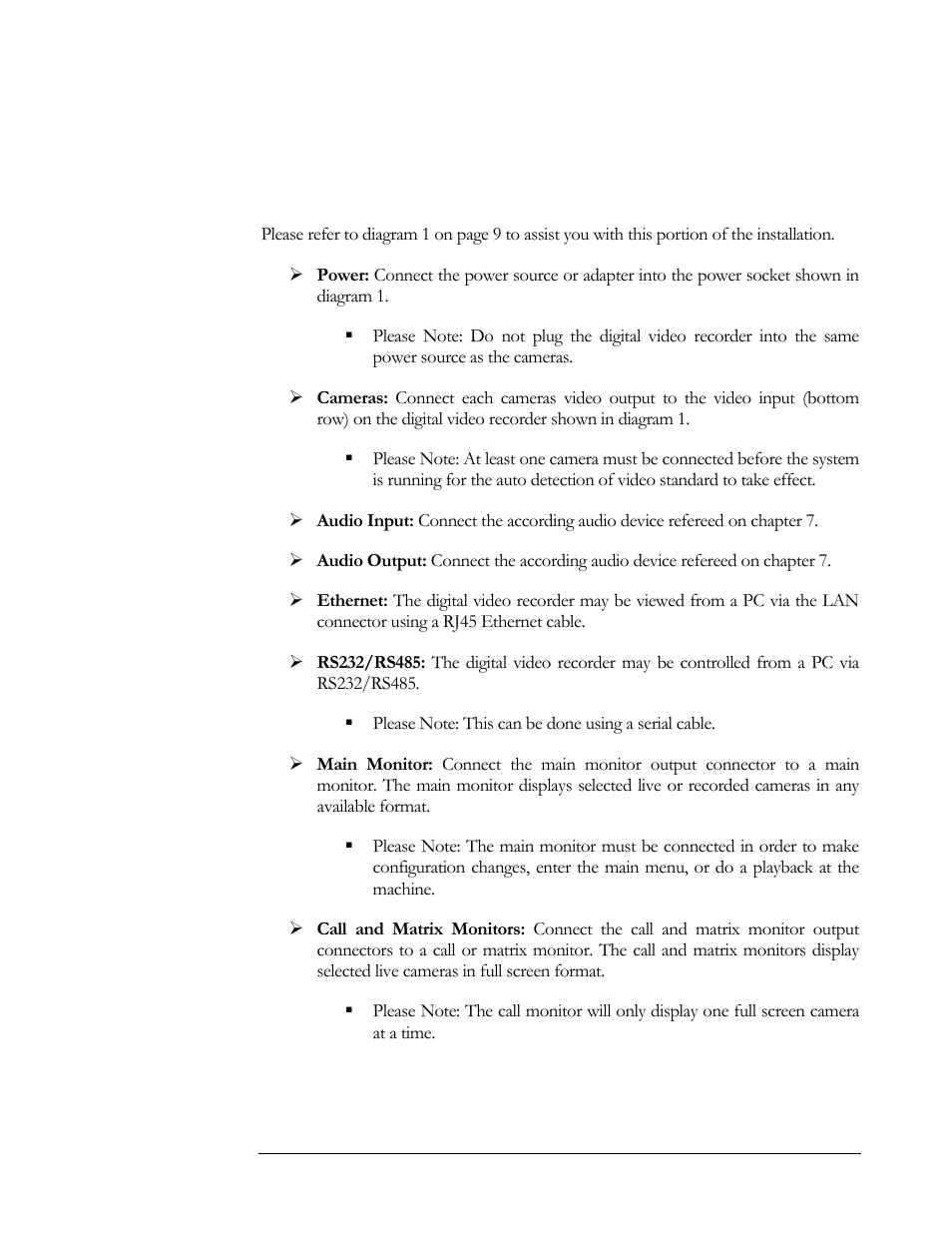 Basic wiring instructions | EverFocus EDSR 400F User Manual | Page 13 / 112