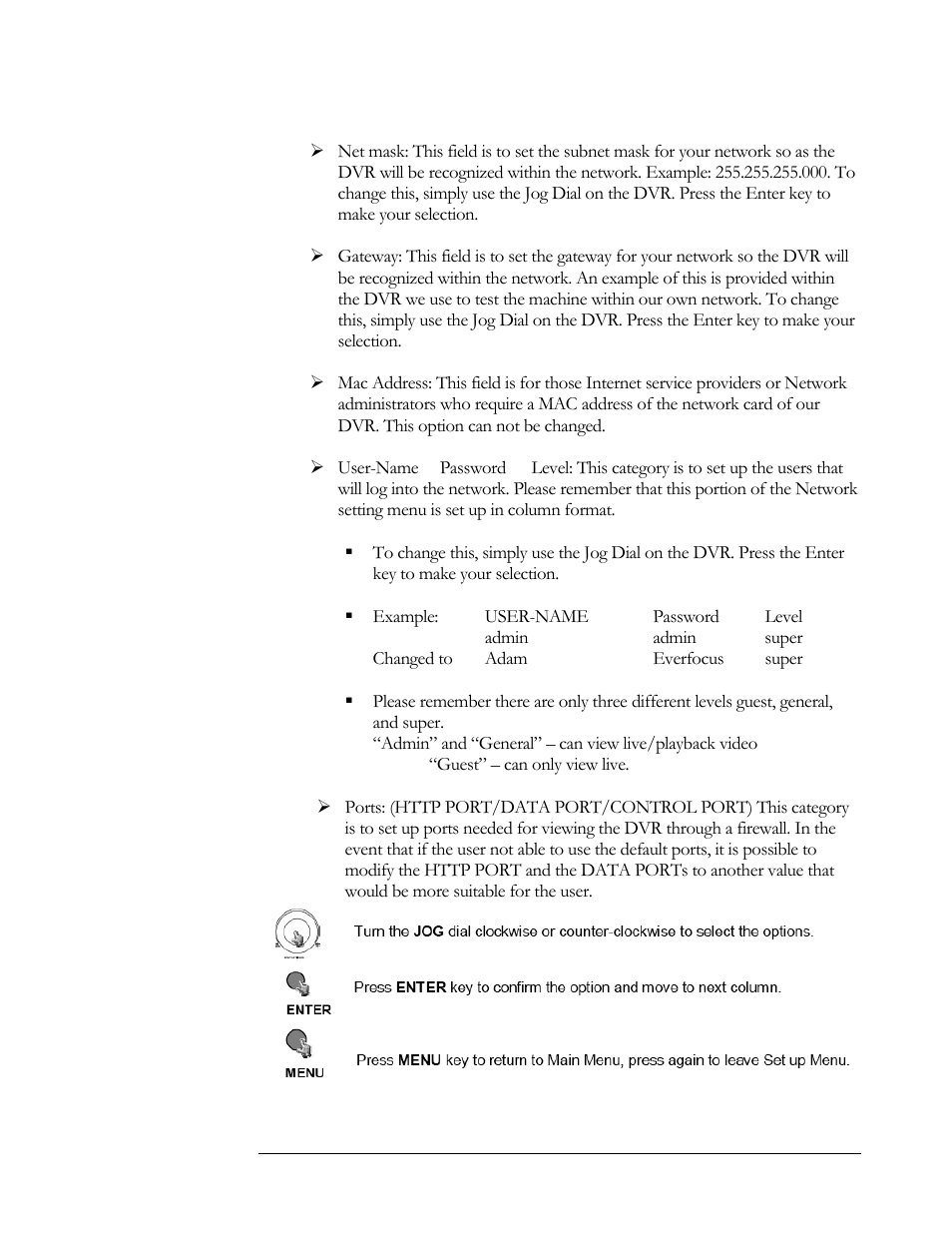 EverFocus EDSR 400F User Manual | Page 34 / 112
