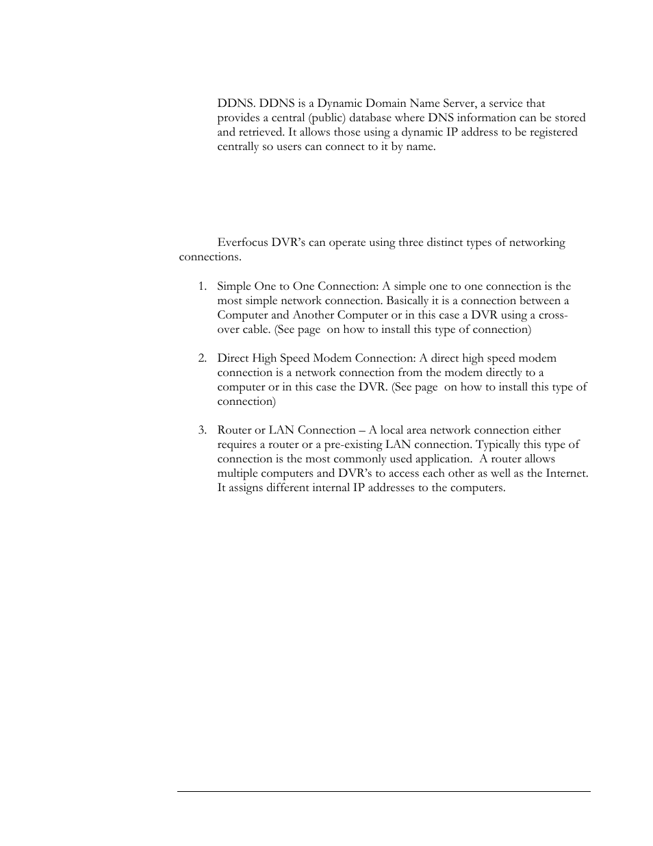 What type of network connection do you have | EverFocus EDSR 400F User Manual | Page 68 / 112