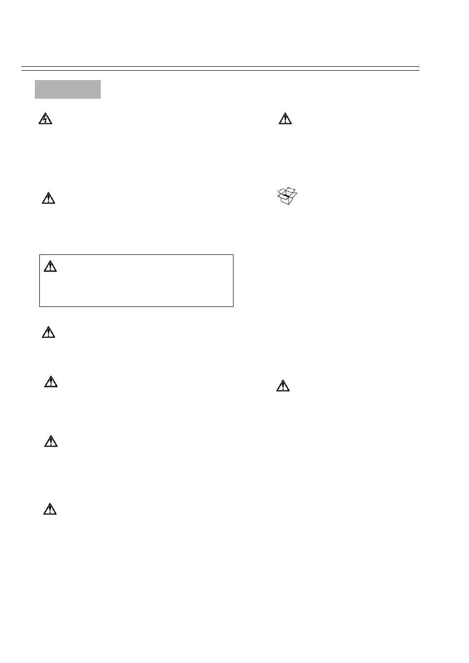 Safety precautions | EverFocus EDSR100H User Manual | Page 4 / 55