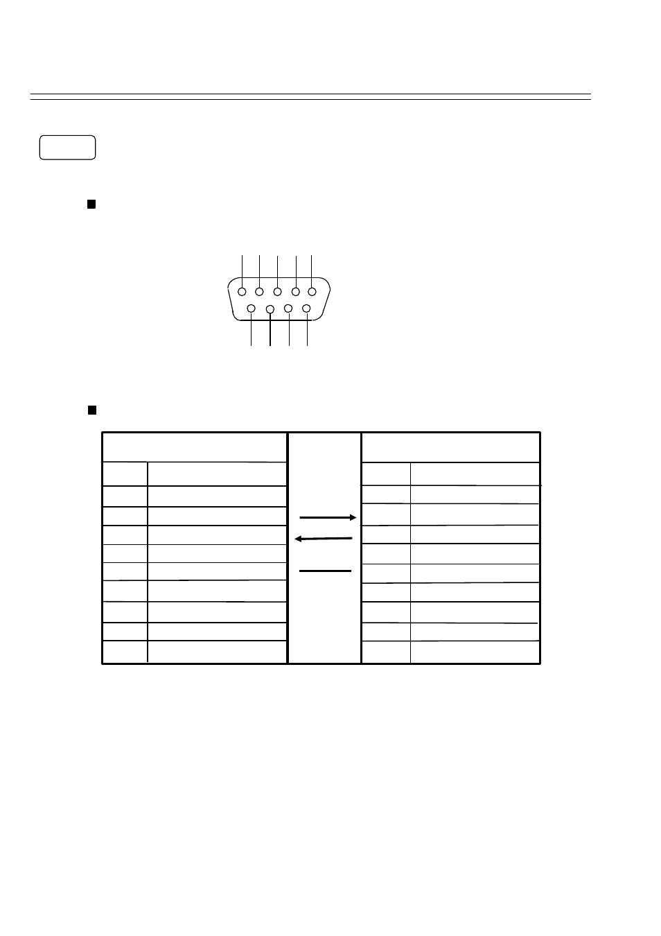 Interface specifications, Host | EverFocus EDSR100H User Manual | Page 47 / 55