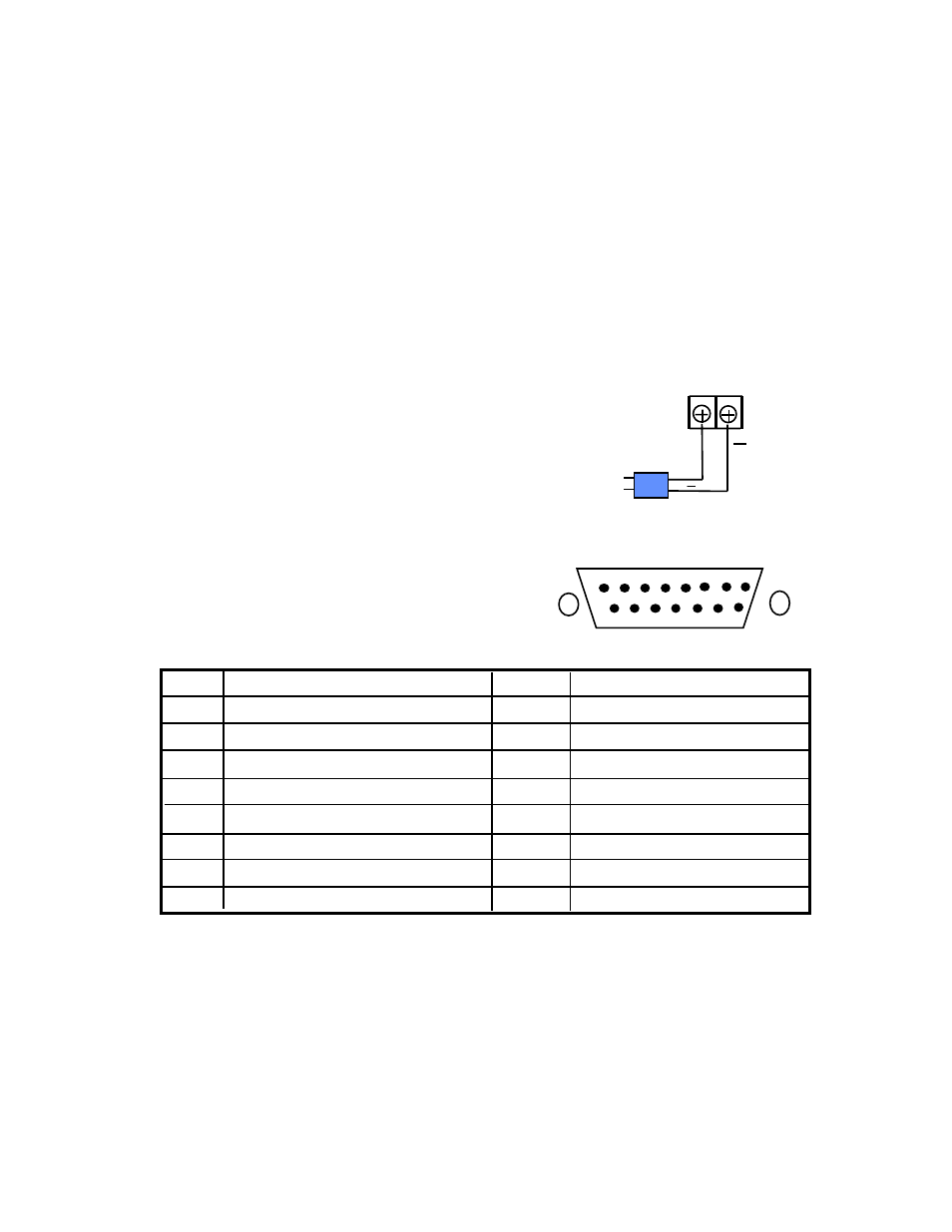 Alarm time, Switch time, Vcr level | Power, Alarm connectors (db-15) | EverFocus EverPlex 4BQ User Manual | Page 9 / 12